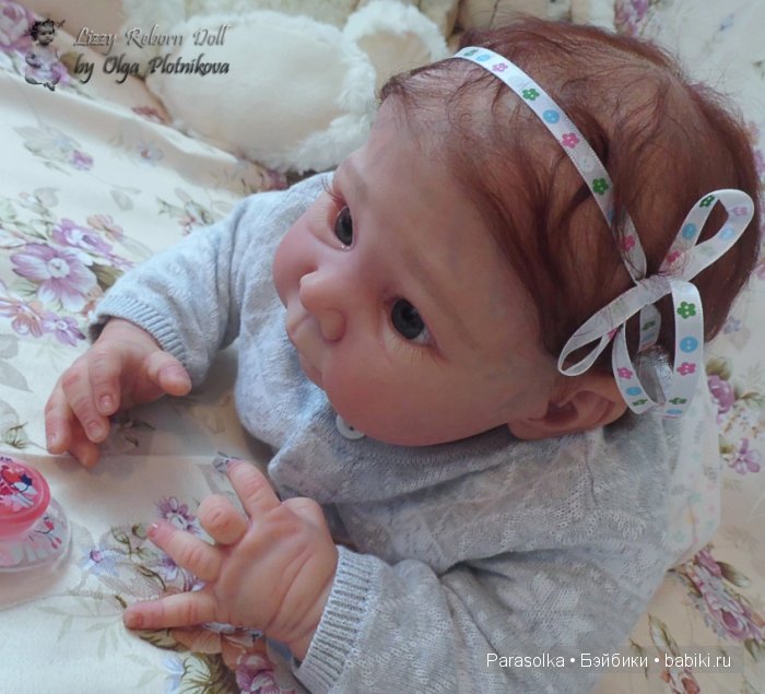 Маленькая бусинка Лиззи. Кукла реборн Ольги Плотниковой