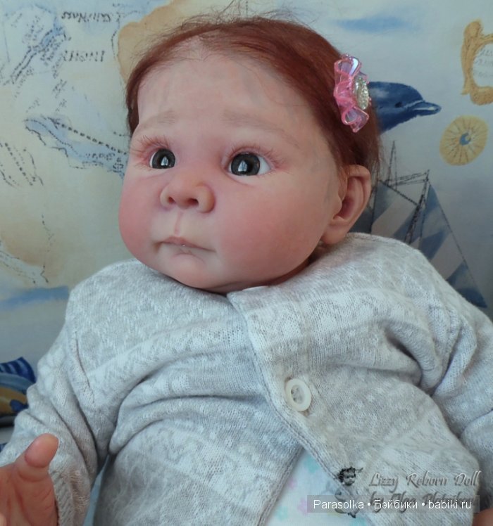 Маленькая бусинка Лиззи. Кукла реборн Ольги Плотниковой