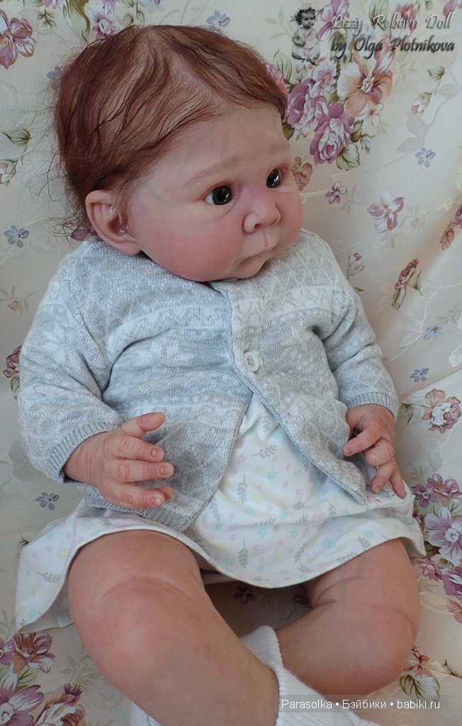 Маленькая бусинка Лиззи. Кукла реборн Ольги Плотниковой