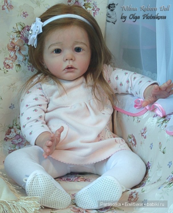 Моя Вилмочка - кукла реборн Ольги Плотниковой