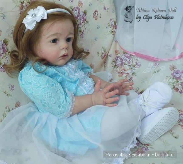 Моя Вилмочка - кукла реборн Ольги Плотниковой