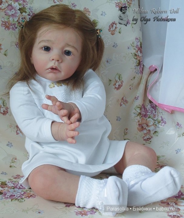 Моя Вилмочка - кукла реборн Ольги Плотниковой