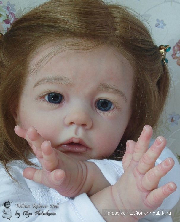 Моя Вилмочка - кукла реборн Ольги Плотниковой
