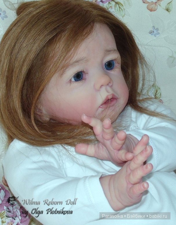 Моя Вилмочка - кукла реборн Ольги Плотниковой