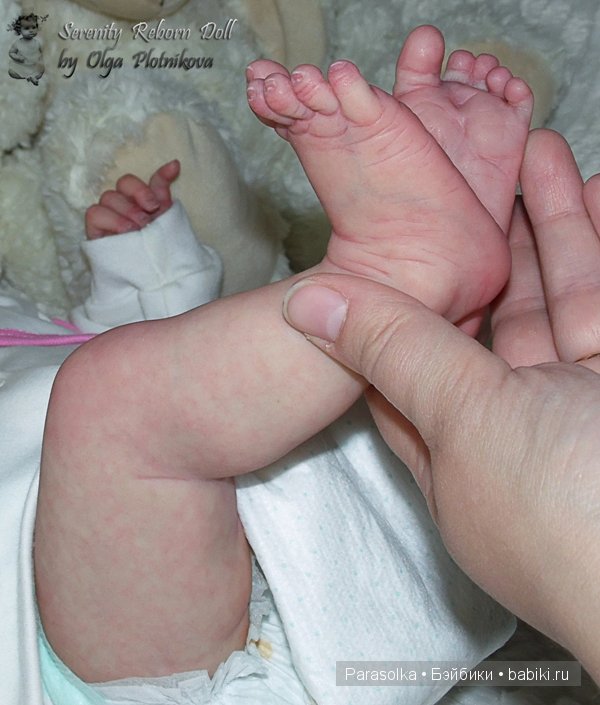Малютка Серенити, куклы реборн Ольги Плотниковой
