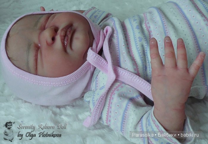 Малютка Серенити, куклы реборн Ольги Плотниковой