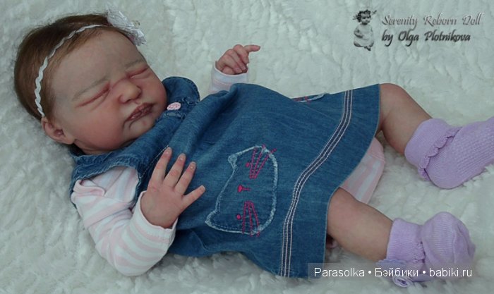 Малютка Серенити, куклы реборн Ольги Плотниковой