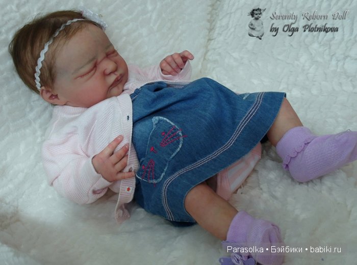Малютка Серенити, куклы реборн Ольги Плотниковой