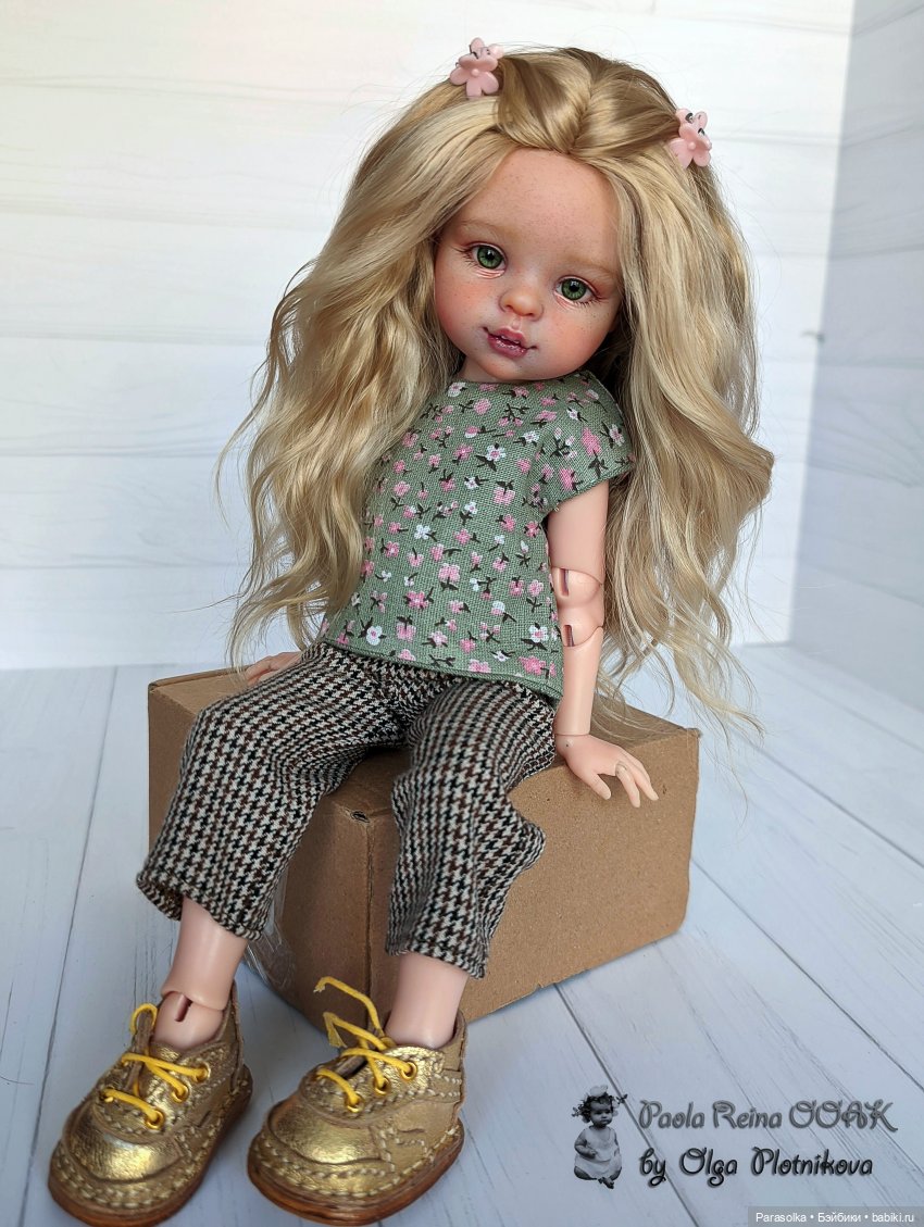 Хулиганочка — ООАК Paola Reina (Паола Рейна) и испанских кукол: перерисовка (фото 6)