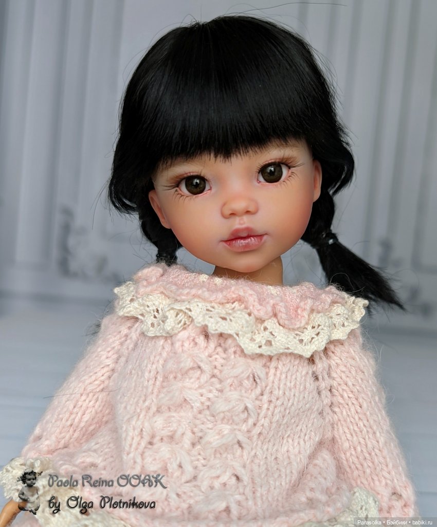Юми (Vestida de Azul) — ООАК Paola Reina (Паола Рейна) и испанских кукол: перерисовка (фото 10)