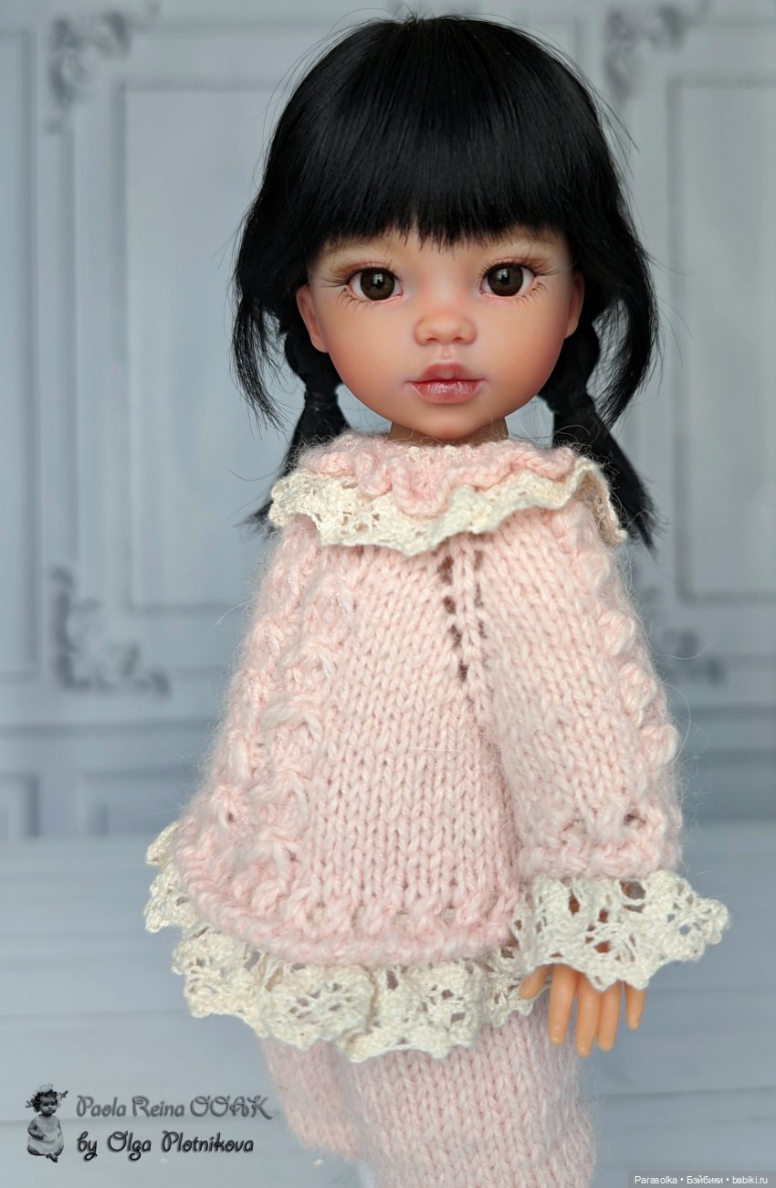 Юми (Vestida de Azul) — ООАК Paola Reina (Паола Рейна) и испанских кукол: перерисовка