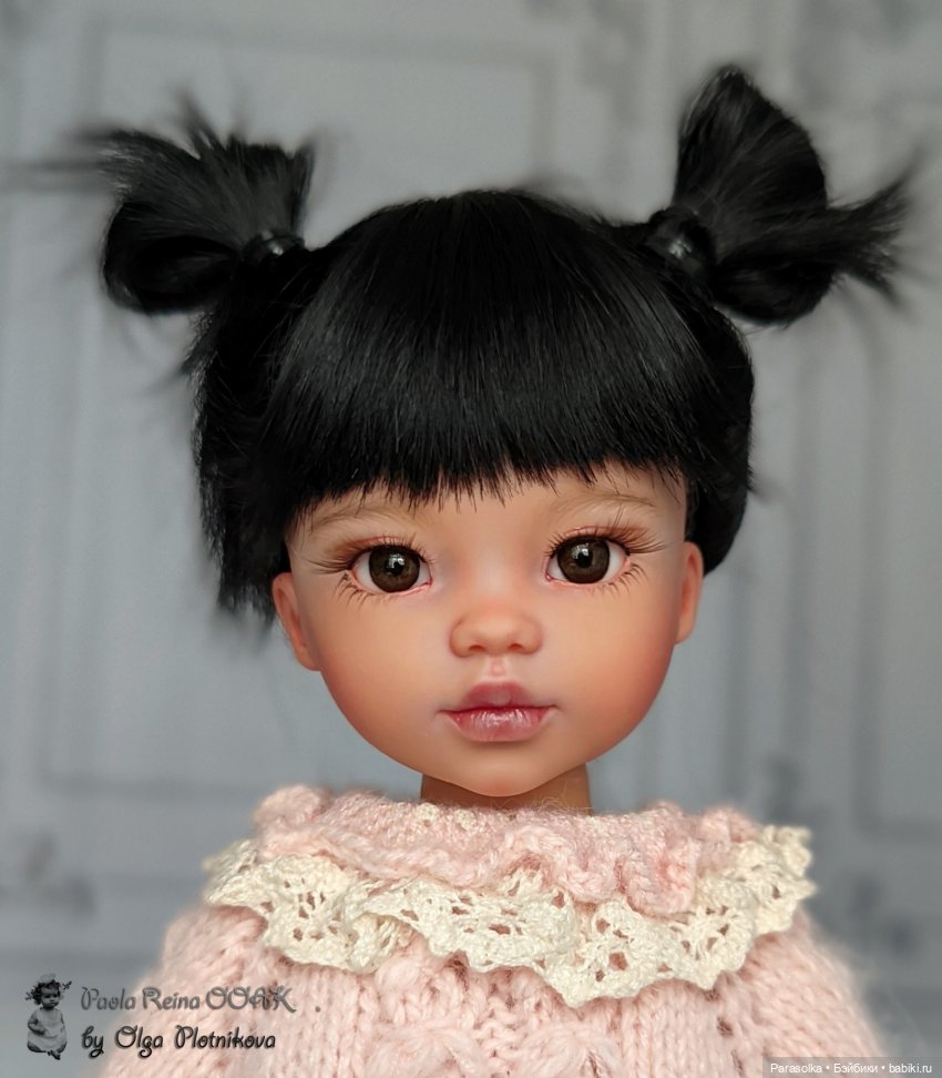 Юми (Vestida de Azul) — ООАК Paola Reina (Паола Рейна) и испанских кукол: перерисовка (фото 5)