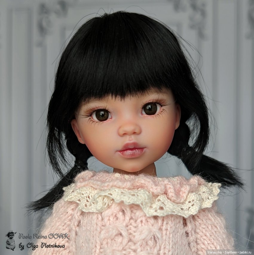 Юми (Vestida de Azul) — ООАК Paola Reina (Паола Рейна) и испанских кукол: перерисовка (фото 8)
