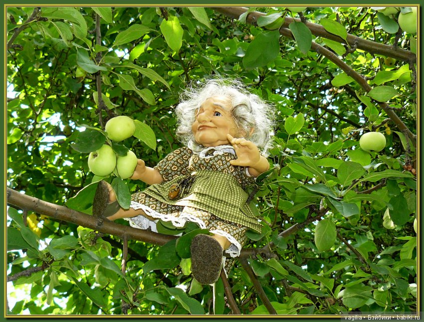 Во саду ли в огороде бабуля и внучата