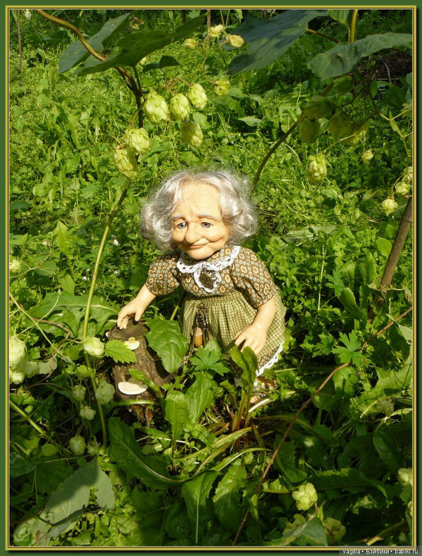 Во саду ли в огороде бабуля и внучата