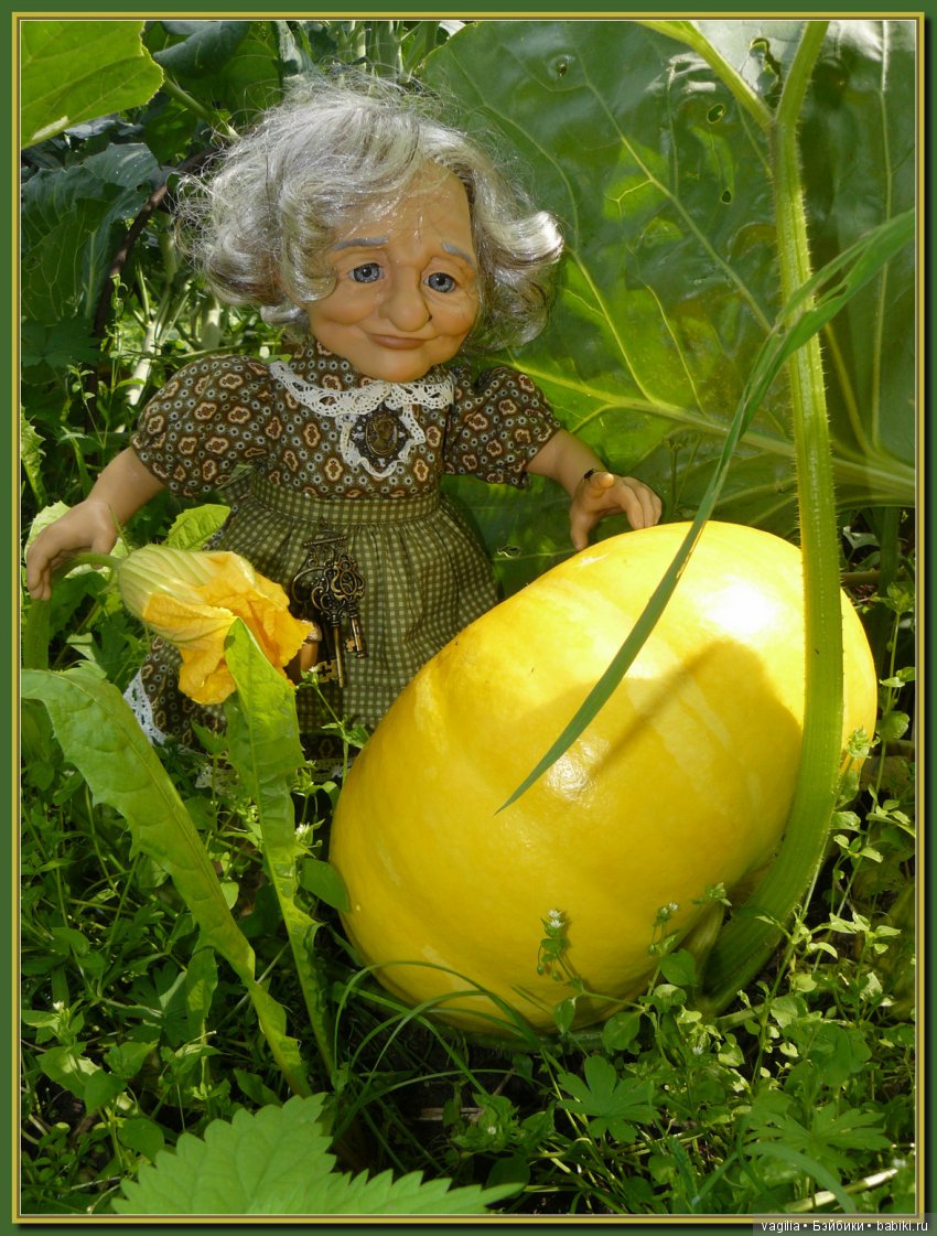 Во саду ли в огороде бабуля и внучата