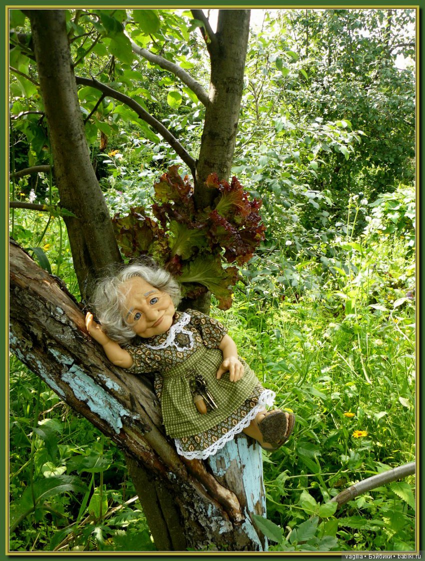 Во саду ли в огороде бабуля и внучата