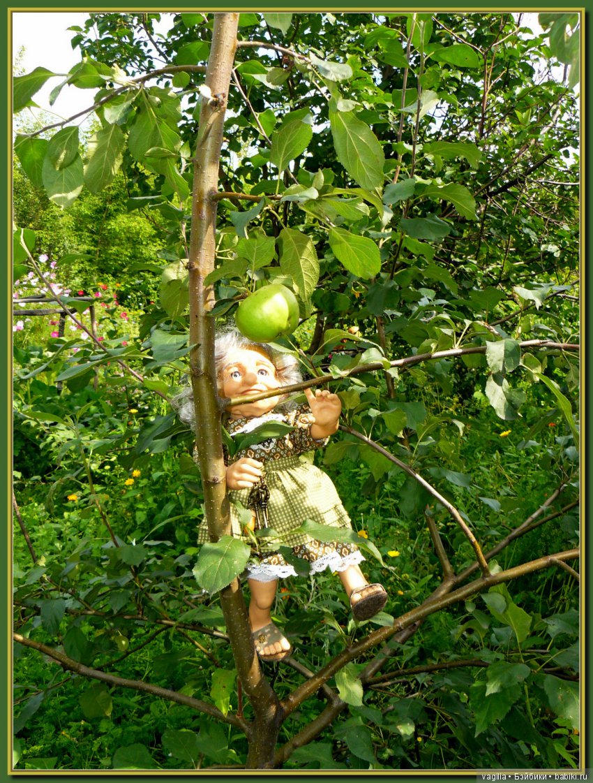 Во саду ли в огороде бабуля и внучата