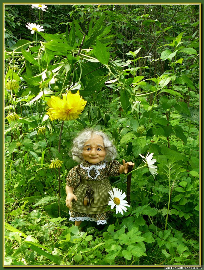 Во саду ли в огороде бабуля и внучата