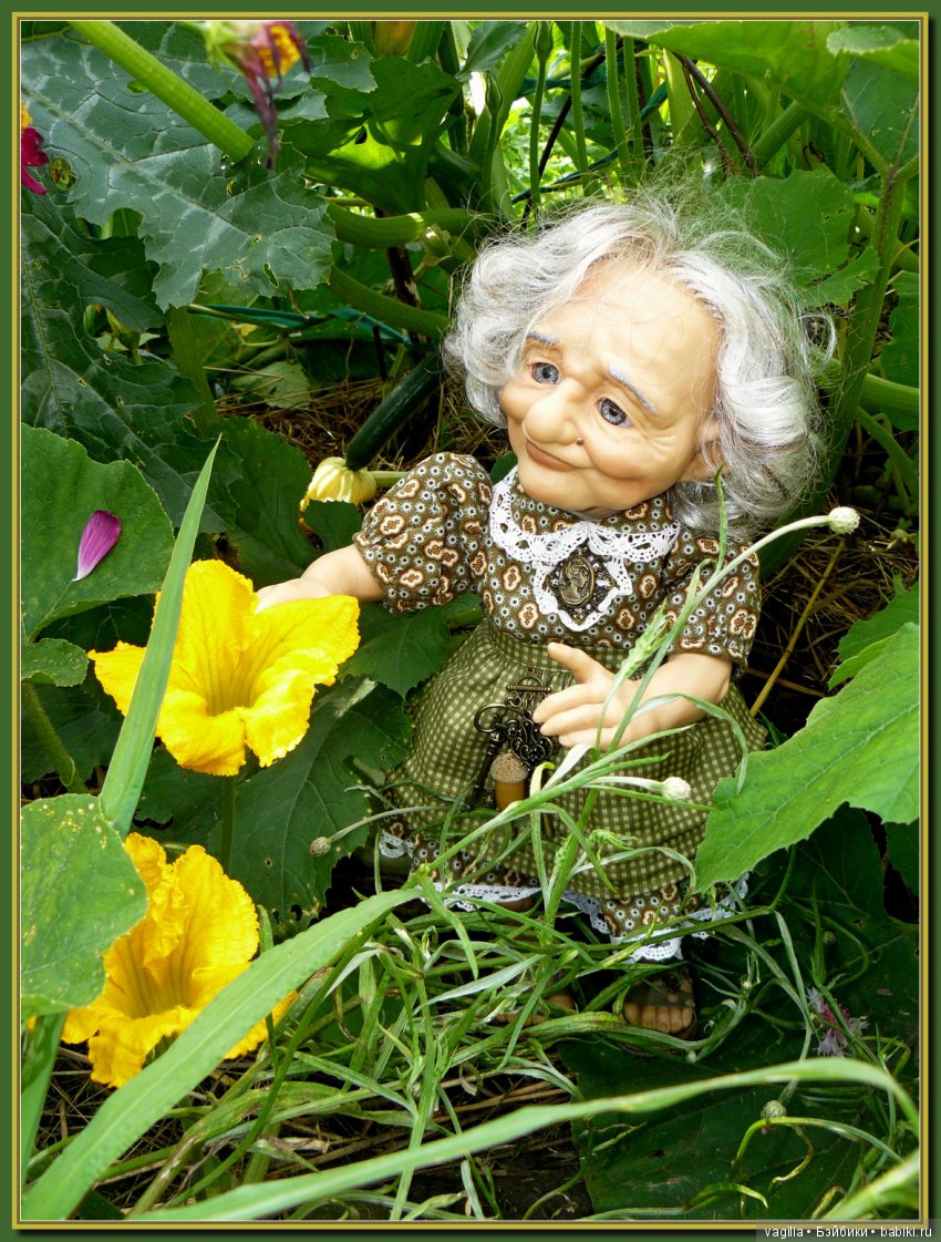 Во саду ли в огороде бабуля и внучата