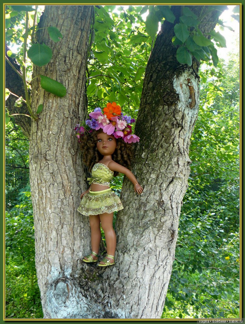 Во саду ли в огороде бабуля и внучата