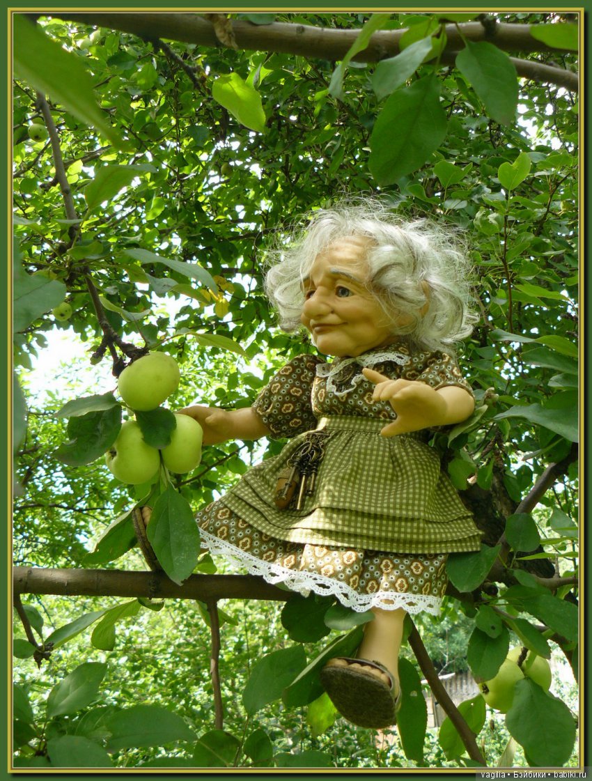 Во саду ли в огороде бабуля и внучата