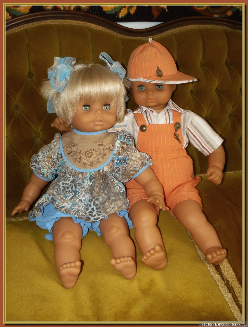 Просто немочки из прошлого века, приведённые мною в порядок и одеты мною в новое (фото 2)