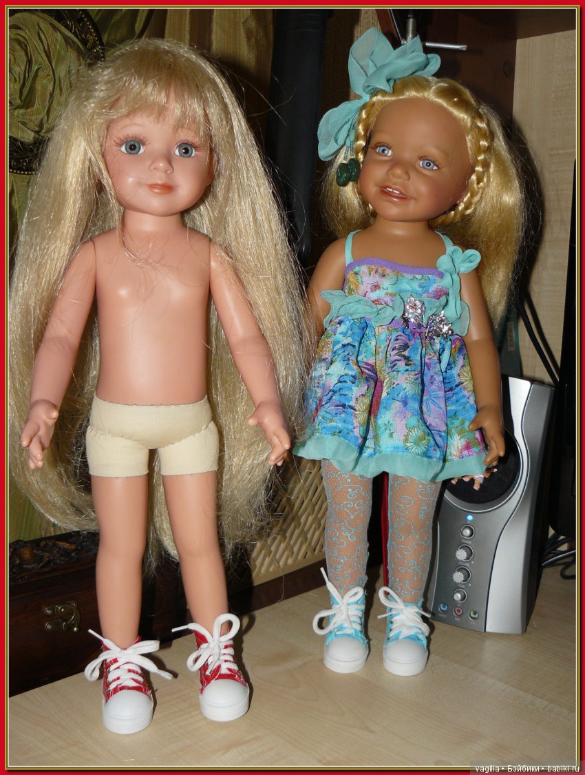 Зинка и Зойка — Куклы EuroGirls Diana Collection: формат 18" (46 см)