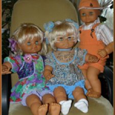 Просто немочки из прошлого века, приведённые мною в порядок и одеты мною в новое