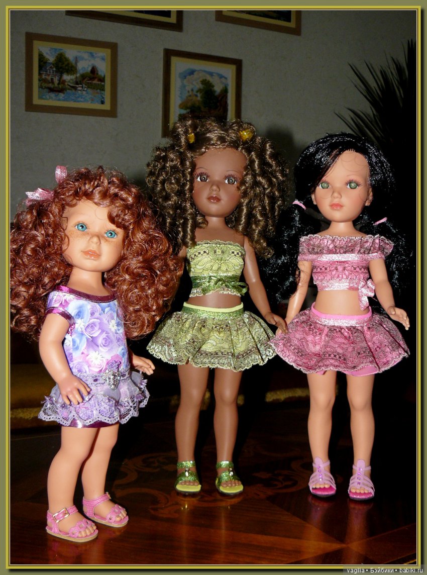 Ещё несколько испаночек — Испанские куклы (разное): Vestida de Azul