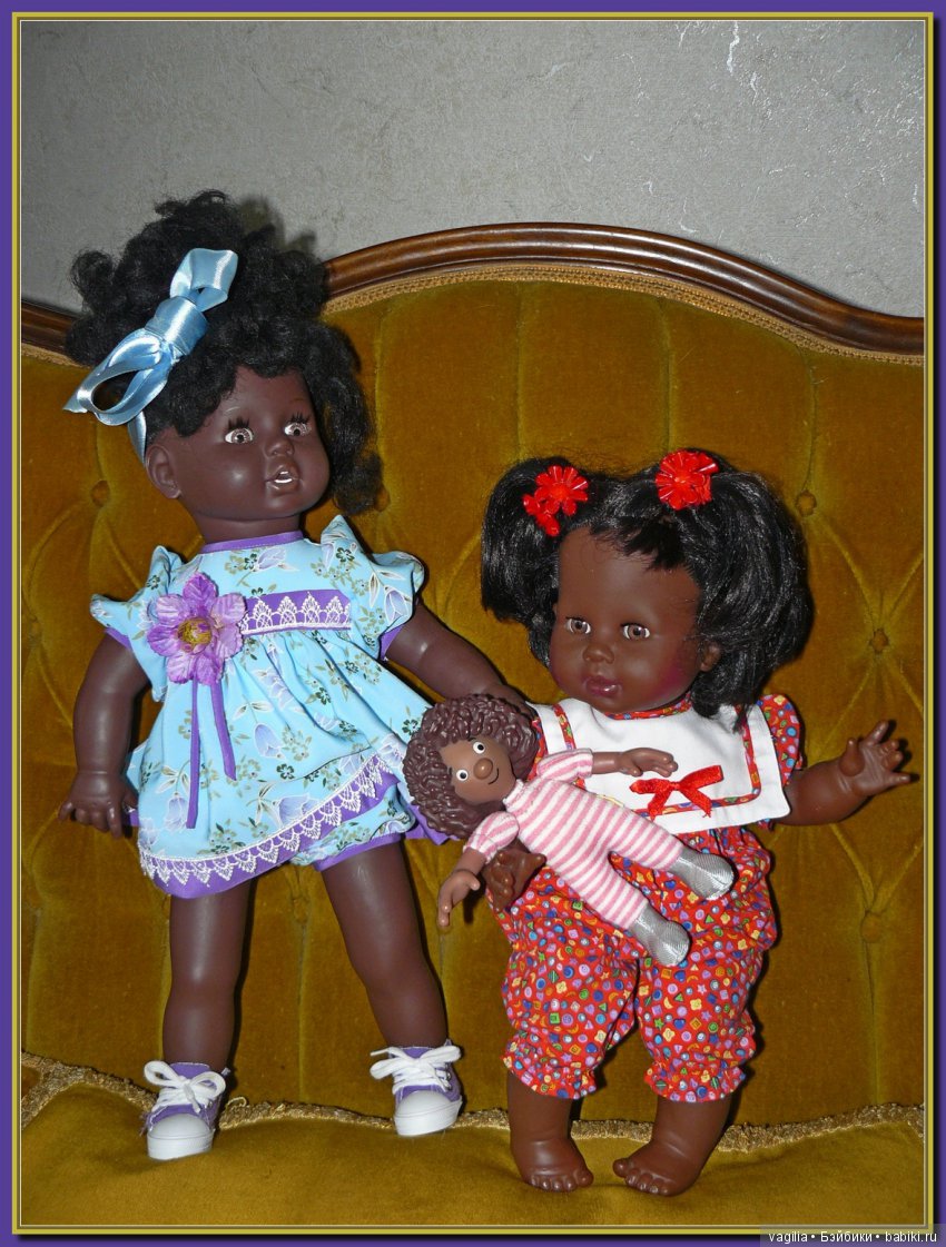 Кукольные негрики — Редкие и винтажные куклы Zapf Creation: Colette (фото 10)