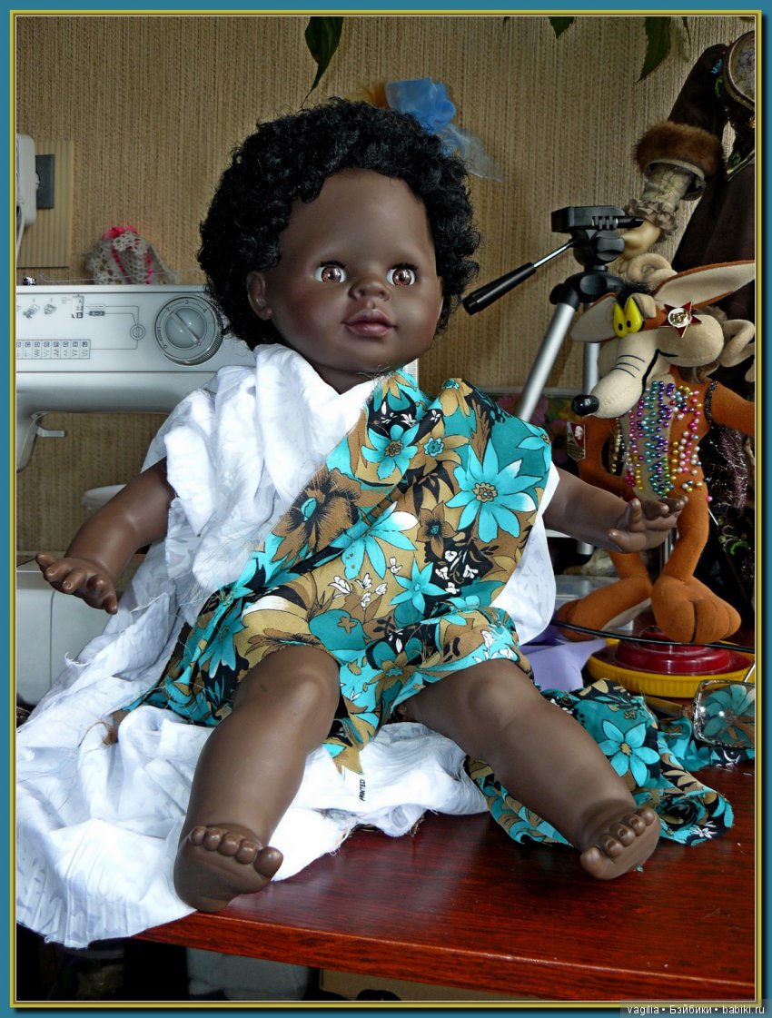 Кукольные негрики — Редкие и винтажные куклы Zapf Creation: Colette