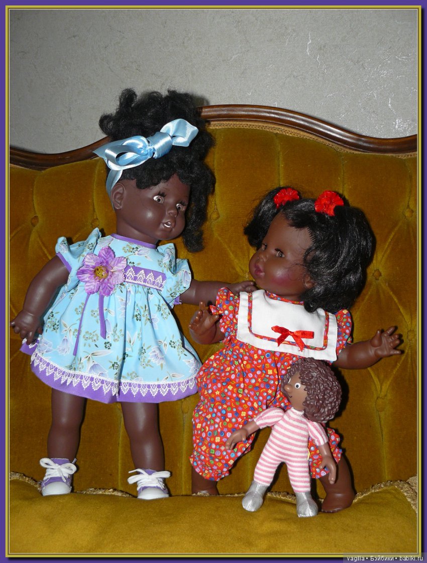 Кукольные негрики — Редкие и винтажные куклы Zapf Creation: Colette (фото 9)