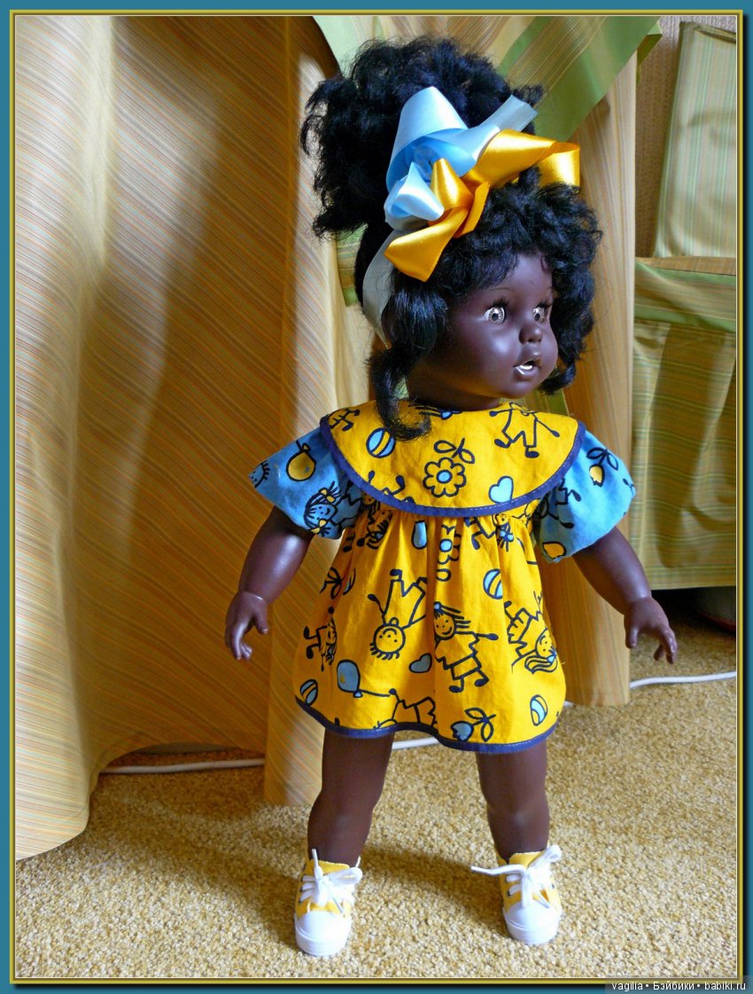 Кукольные негрики — Редкие и винтажные куклы Zapf Creation: Colette (фото 5)