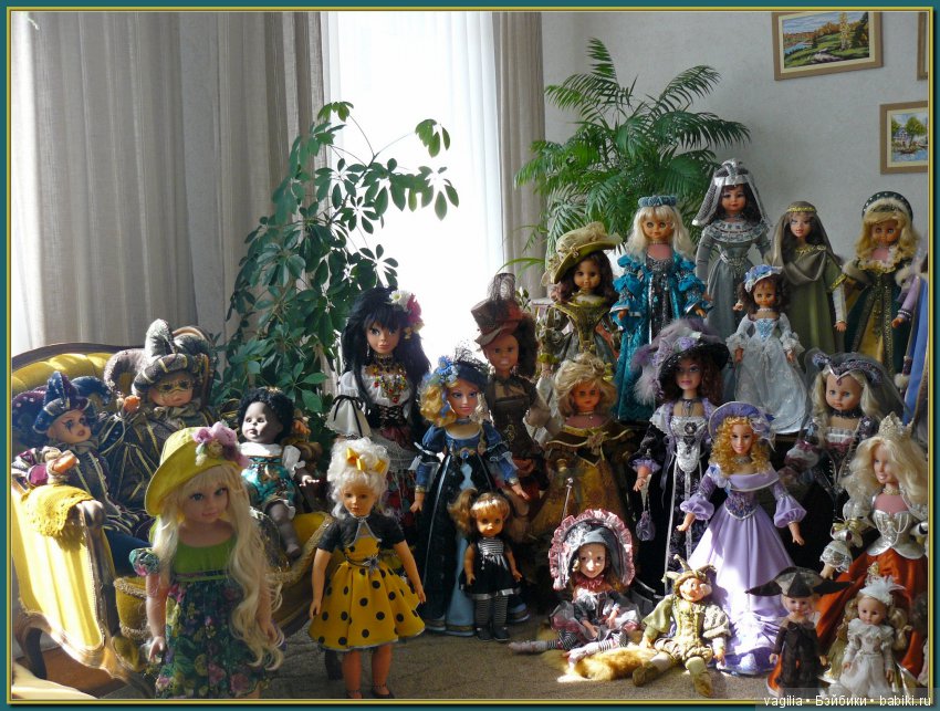 Перед выставкой — Домашние коллекции кукол: фото собраний