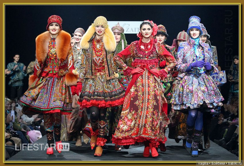 Идеи для одежды с национальным колоритом