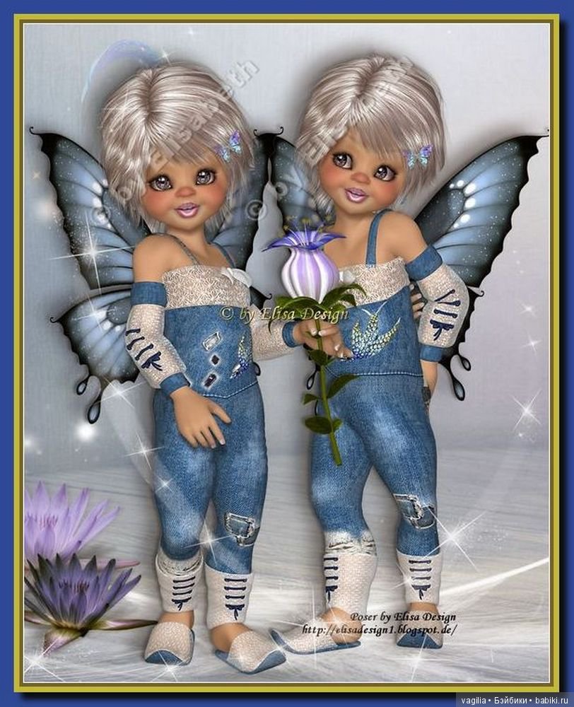 Компьютерные дизайнеры тоже играют в куклы