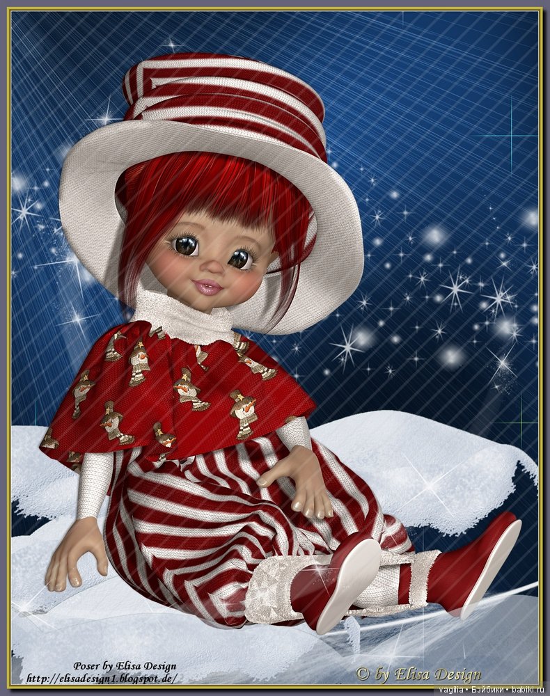 Компьютерные дизайнеры тоже играют в куклы