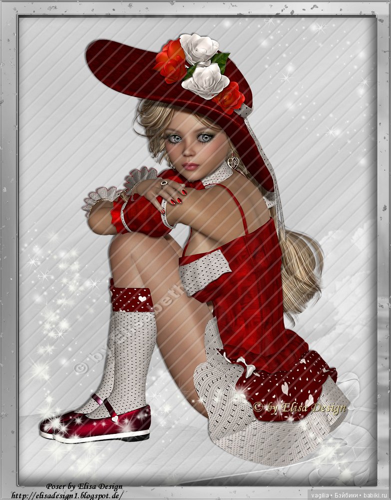 Компьютерные дизайнеры тоже играют в куклы