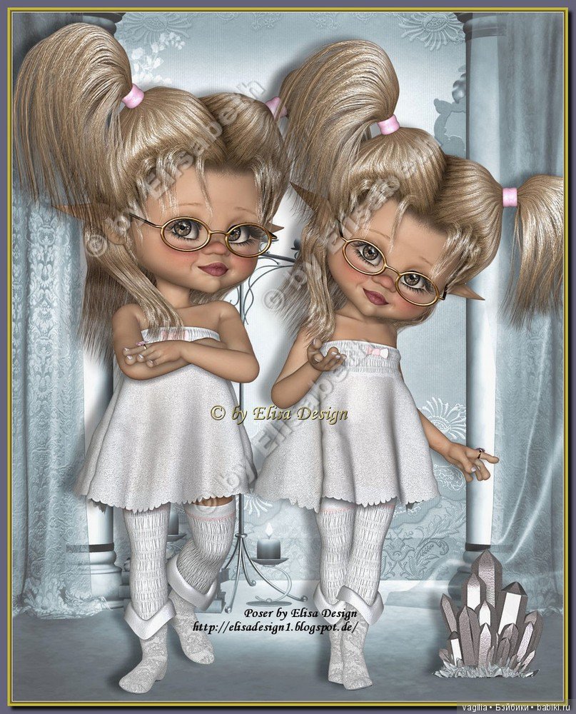 Компьютерные дизайнеры тоже играют в куклы