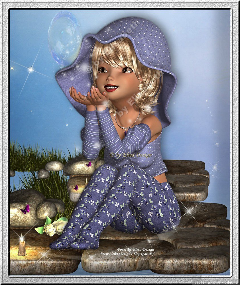 Компьютерные дизайнеры тоже играют в куклы