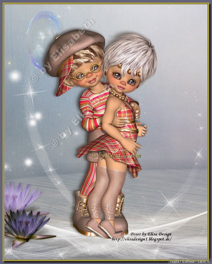 Компьютерные дизайнеры тоже играют в куклы