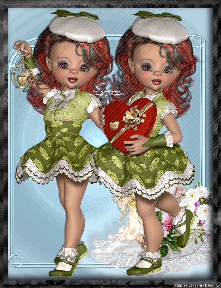 Компьютерные дизайнеры тоже играют в куклы