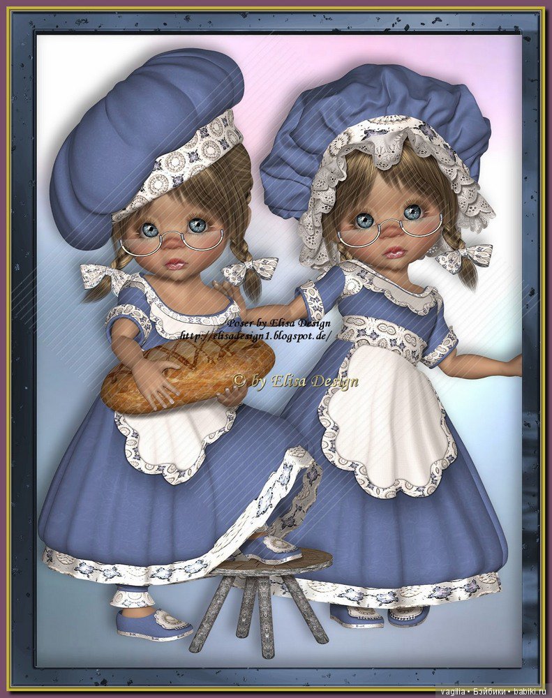 Компьютерные дизайнеры тоже играют в куклы