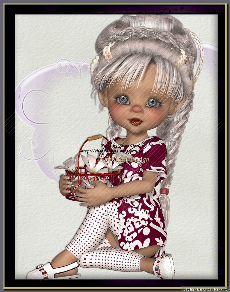 Компьютерные дизайнеры тоже играют в куклы