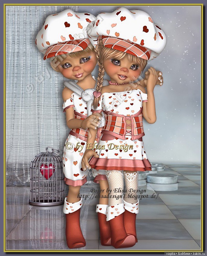 Компьютерные дизайнеры тоже играют в куклы