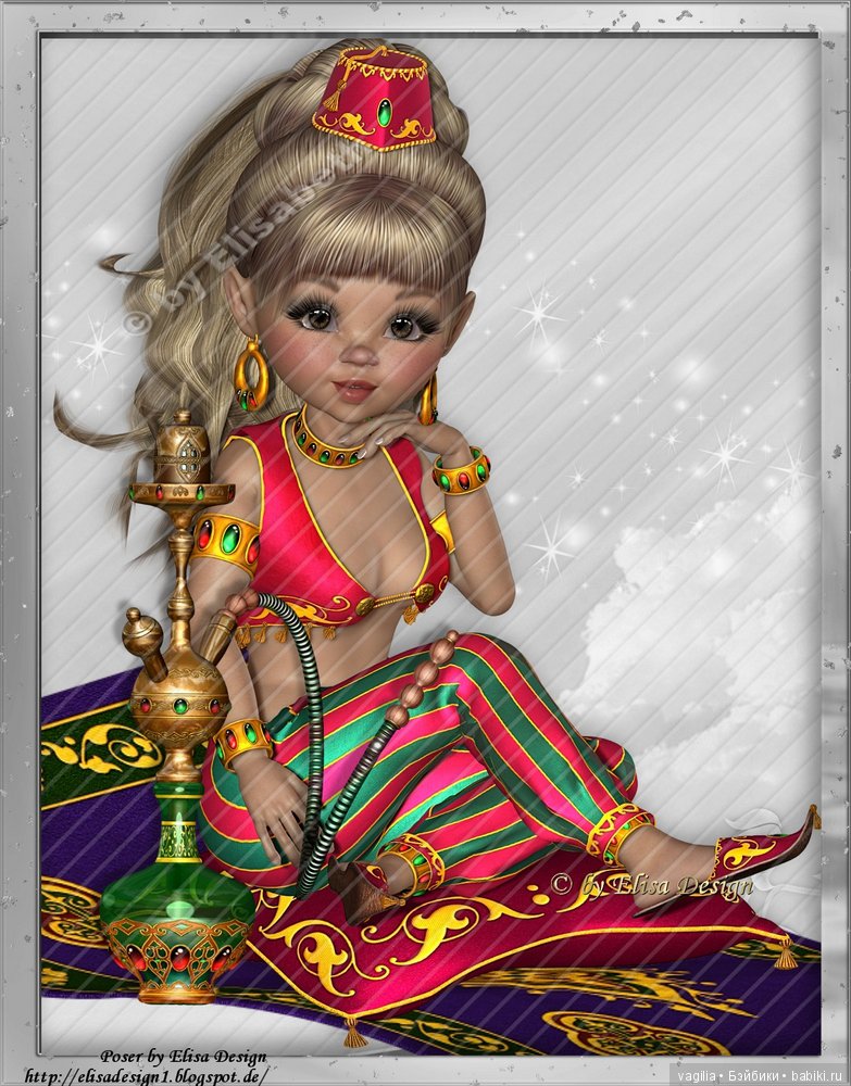 Компьютерные дизайнеры тоже играют в куклы