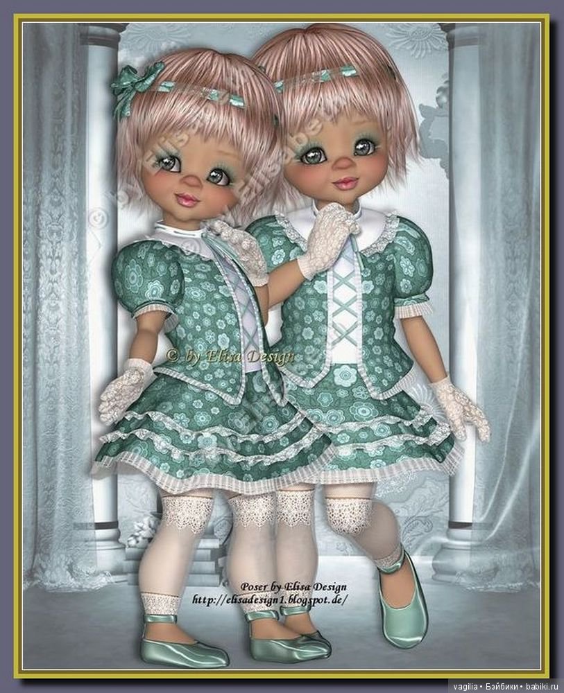 Компьютерные дизайнеры тоже играют в куклы