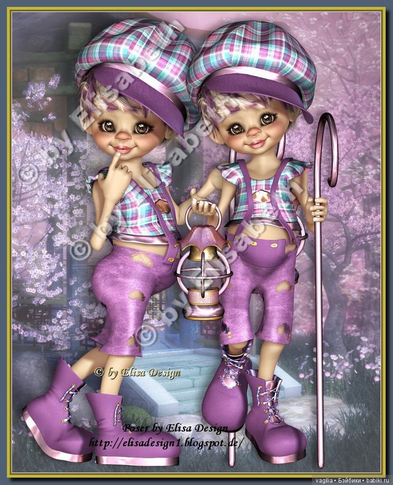 Компьютерные дизайнеры тоже играют в куклы