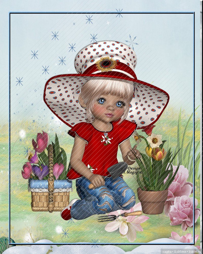 Компьютерные дизайнеры тоже играют в куклы